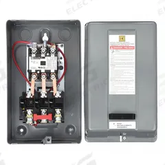 SQUARE D Definite Purpose Magnetic Motor Starter: Non-Reversing, 3 Poles, 30 A, 480V AC Coil (MPN 8911DPSG33V06). Key specifications — Brand: SQUARE D; Thermal Units Required: 3 Thermal Units Required (Not Included).