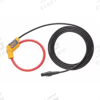 FLUKE Flexible Current Probe: CAT III 1000V/CAT IV 600V, Proprietary, AC Current, 0 A to 1,500 A (MPN I17XX-FLEX1.5KIP/3PK). Key specifications — Connector Type: Proprietary; Safety Rating: CAT III 1000V; Brand: FLUKE.