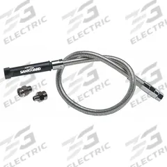 ENCORE Pre-Rinse Hose: Stainless Steel, Stainless Steel, 20 in Overall Lg, Encore (MPN KL50-Y004-20U). Key specifications — Sprayer Connection Size: 3/4"-14; Brand: ENCORE; Color/Finish: Stainless Steel; Material: Stainless Steel; Product Type: Pre-Rinse Hose.