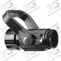 VIPER Fire Hose Nozzle: Solid Bore, I230022. Key specifications — Product Type: Nozzle; Thread Type: NST; Base Type: Swivel; Body Material: Aluminum; Activates By: Shutoff Handle; Nozzle Option: Solid Bore; Spray Pattern: Straight Stream; Brand: VIPER.
