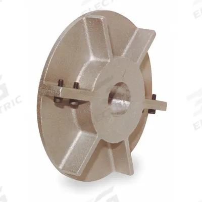 Dayton Heat Slinger: For Use With 3C540, Aluminum, Aluminum Plated, 8 in Outside Dia - Heat Slingers