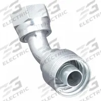 WEATHERHEAD Hydraulic Crimp Fitting: Steel x Steel, 45° Elbow, -8 For Hose Dash Size, ORS x Crimp (MPN 08Z-L68). Key specifications — Fitting Gender: Female x Genderless; Fitting Connection Type: ORS x Crimp; For Hose Dash Size: -8; Thread Size: 13/16"-16; Brand: WEATHERHEAD.