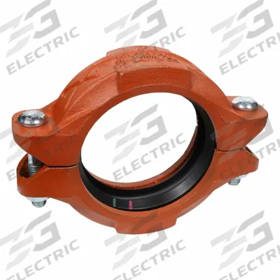 GRUVLOK Clamp Coupling: 12 in x 12 in, EPDM Seal, 400 psi, Ductile Iron - Grooved Pipe Couplings