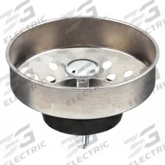 APPROVED VENDOR Strainer: 3 in Overall Dia, 2 1/8 in Overall Ht, Stainless Steel, Unfinished, Silver (MPN 1PPF9). Key specifications — Material: Stainless Steel; Color: Silver; Connection Type: Drop-In; Brand: APPROVED VENDOR; Application: Sink Drain.