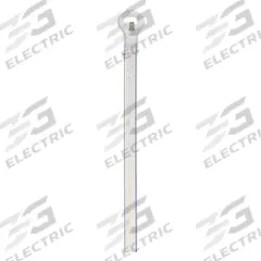 TY-RAP Cable Tie: 7 in Nominal Lg, 1 1/2 in Nominal Max. Bundle Dia., 0.1 in Wd, Natural, 1,000 PK (MPN TYB2315M). Key specifications — Outdoor Use: No; Color: Natural; Brand: TY-RAP.