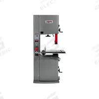 JET Band Saw: Vertical, Manual, 27 1/4 in x 20 in, 100 to 3600 SFPM, 1 Phase, 230V AC (MPN 414428). Key specifications — attr312924: 1; attr312921: Manual; attr312922: 27-1/4 in x 20 in; attr312923: 100 to 3600 SFPM; attr312920: Vertical; attr325081: JET.
