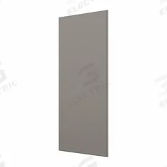 HADRIAN Screen: Stainless Steel, Powder-Coated, Light Gray, 48 in Ht, 18 in Wd, 1 in Thick (MPN 520118-535). Key specifications — Door Swing: Out Swing; Brand: HADRIAN; Color: Light Gray; Finish/Texture: Powder-Coated.