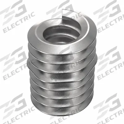 HELI-COIL Helical Insert: Tangless Tang Style, Free-Running, #6-32 Thread Size, Plain - Free-Running Tangless Helical Inserts