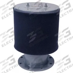 SOLBERG Intake Exposed Filter: 8 in Flange Inlet Size, 1,800 cfm, 21 in Overall Ht, Polyester (MPN FT-385P-800F). Key specifications — attr60071: FT-385P-800F; attr60074: SOLBERG.