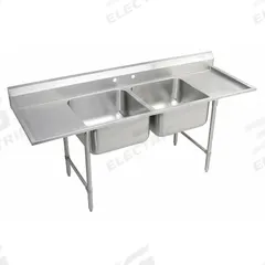 ELKAY Scullery Sink: 2 Bowls, 42 1/4 in Overall Ht, 77 1/4 in Overall Lg, 29 3/4 in Overall Wd (MPN RNSF8236LR2). Key specifications — Brand: ELKAY.