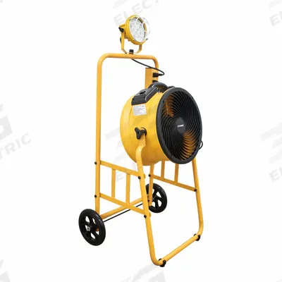 XPOWER Cooling Fan: 14 in Blade Dia, 1/4 hp Motor Horsepower, 4 Speeds, Non-Oscillating - Mobile Warehouse Dock Fans