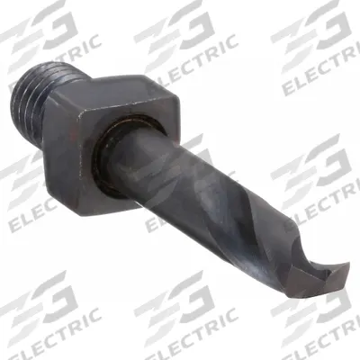 ROCKY MOUNTAIN TWIST Threaded Shank Drill Bit: 3/16", 9/16" Overall Lg - Cobalt Threaded-Shank Drill Bits