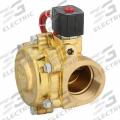 REDHAT Solenoid Valve: 2-Way, Normally Closed, 2 in Pipe Size, 110V AC/120V AC, High Flow, FKM Seal (MPN EF8210G100V). Key specifications — Pipe Size: 2 in; Voltage: 110V AC; Brand: REDHAT; Coil Enclosure: Explosion Proof.