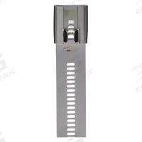 TY-RAP Cable Tie: 12 in Nominal Lg, 3 in Nominal Max. Bundle Dia., 0.47 in Wd, Silver, 100 PK (MPN TYS12-470). Key specifications — Brand: TY-RAP; Locking Style: Stainless Steel Barb; Color: Silver.