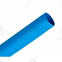 3M Heat Shrink Tubing: 0.38 in I.D. Before Shrinking, 0.19 in I.D. After Shrinking, 200 ft Lg, 3 PK (MPN FP301-3/8-200'-BLUE-SPOOL). Key specifications — Color: Blue; Brand: 3M.