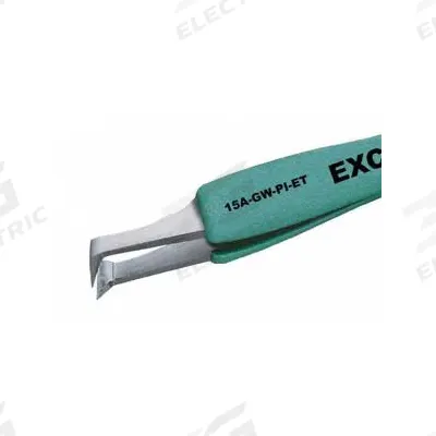 EXCELTA Tweezers: Carbon Steel, Round - High-Precision Tweezers
