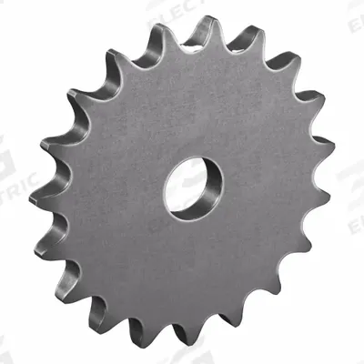 TRITAN Roller Chain Sprocket: No Hub, For Single Strands, 41, 19 Teeth, 3.038 in Pitch Dia - Size 41 Plain-Bore Roller Chain Sprockets