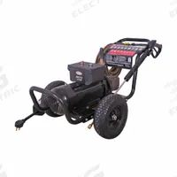 SIMPSON Electric Pressure Washer: Cart, 230 V – Single-Phase, 2,000 psi, 3 gpm, 3 hp (MPN IR61130). Key specifications — Burner Fuel: Gasoline; Pump Drive: Direct; Brand: SIMPSON; Water Intake: Cold Water Only.