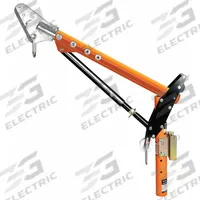 FALLTECH Offset Mast: Davit Base/Lower Mast Extension, Orange, Powder Coated, Offset Davit Arm (MPN 6500244). Key specifications — Brand: FALLTECH; Color: Orange; Confined Space Component: Offset Davit Arm; Compatible Component: Davit Base; For Use With: Mast Extensions; Finish: Powder Coated.