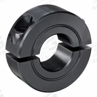 RULAND MANUFACTURING Shaft Collar: 2-Piece, Inch, Round, Clamp-On, 1/2 in Bore Dia, Carbon Steel (MPN SP-8-F). Key specifications — attr671628: RULAND MANUFACTURING.
