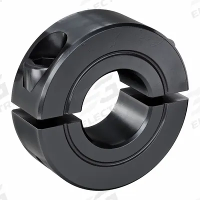 RULAND MANUFACTURING Shaft Collar: 2-Piece, Inch, Round, Clamp-On, 1/2 in Bore Dia - Steel Shaft Collars