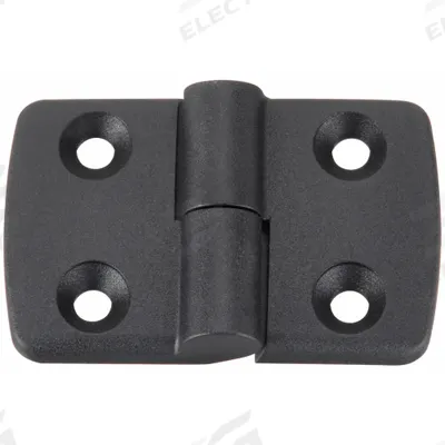 FATH INC. Lift Off Hinge: 48 mm x 77 mm, 40 Series, For 8 mm Slot Wd, Black, Polyamide - Captive Lift-Off Hinges