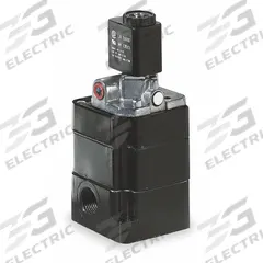 ARO Solenoid Air Control Valve: H, Three-Way / Two-Position, 120V AC, 1/2 in Female NPT (MPN H254SS-120-A). Key specifications — attr1092969: Non-Locking; attr1086920: H254SS-120-A; attr1092977: Spring Return.
