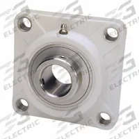 IPTCI BEARINGS 4 Bolt Flange Bearing: Radial Ball, 1 1/2 in Bore, PBT Plastic, Set Screws (MPN SUCTF208-24). Key specifications — Bore Type: Cylindrical; Brand: IPTCI BEARINGS; Housing Material: PBT Plastic; Lubricant Material: H-1 Grease; Mounting Bolt Size: 1/2 in; Split Housing: Not Split; System of Measurement: Inch.