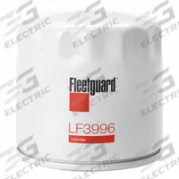 FLEETGUARD Automotive Oil Filter: M20-1.50 Thread Size, 4 3/8 in Overall Ht, 13 5/16 in Overall Lg (MPN LF3996). Key specifications — Brand: FLEETGUARD; Compatible Vehicle Make: Tcm; Media Material: Cellulose.