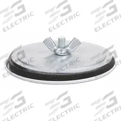 RITTAL Hole Seal: Steel, 3/4 in Conduit Hole Size, For 1.06 in Hole Dia - Max, Carbon Steel, 12 (MPN OHS075C). Key specifications — Color: Gray; Brand: RITTAL; Finish: Powder Coated; For Hole Type: Knockouts; Includes: Oil Resistant Gasket; Material: Carbon Steel; NEMA Enclosure Rating: 12.