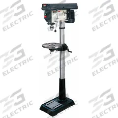 JET Floor Drill Press: Belt, 115/230V AC, Fixed Speed, 200 RPM – 3,630 RPM, 16 1/2 in Swing, 3/4 hp (MPN 354169). Key specifications — attr73314: No; attr23092: 3/4 hp; attr23088: JET.