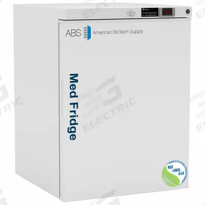 AMERICAN BIOTECH SUPPLY Pharmacy Refrigerator: 5.2 cu ft, Undercounter, 1°C to 10°C - Pharmacy & Vaccine Refrigerators