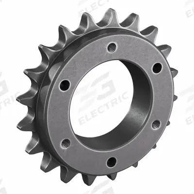 TSUBAKI Sprocket: For 50 Chain, 20 Teeth, 3.995 in Pitch Dia, 4.32 in Outside Dia - Size 50 Bushed-Bore Roller Chain Sprockets