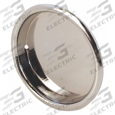 PRIME-LINE Tray Pull: Unthreaded Holes, Steel, Silver, Tray - Round Recessed Handles & Pulls