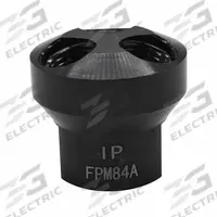 INTERSTATE PNEUMATICS Pipe Manifold Fitting: Inline, Round, Aluminum, 1/2 in Quick-Disconnect Insert (MPN FPM84A). Key specifications — Material: Aluminum; Brand: INTERSTATE PNEUMATICS; Specific Fitting Shape: Round.