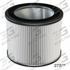SOLBERG Filter: Polyester, 9.62 in Overall Ht, 8 in Inside Dia, 11 3/4 in Outside Dia, 275. Key specifications — attr59866: 275; attr59869: SOLBERG; attr59875: LRS-275-400F.