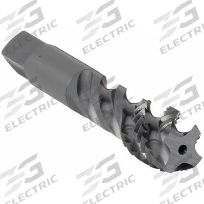 OSG Spiral Flute Tap: 3/8"-16 UNC, H3 / 2B-3B, 3 Flute - Spiral-Flute Taps for Steel & Stainless Steel