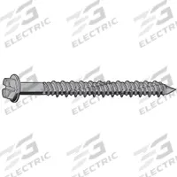 APPROVED VENDOR Concrete Anchor Screw: 4 in Overall Lg, 1/4 in Dia, Steel, Blue Ruspert, Hex, 100 PK (MPN U70525.025.0400). Key specifications — Material Grade/Class: Case Hardened; Removable: Removable; System of Measurement: Inch; Tip Type: Self-Tapping; Brand: APPROVED VENDOR; Screw Anchor Type: Concrete Screw Anchor; Anchor Type: Screw.