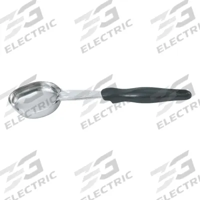 VOLLRATH Heavy-Duty Spoodle Utensil: 14 3/8 in Overall Lg, 6 oz Capacity, Black - Serving Spoons