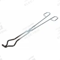Crucible Tongs: 18 in Overall Lg, Stainless Steel, T302/304, PTFE, 1/4 in Wire Size, 13/16 in Tip Lg (MPN 5ZPT8). Key specifications — Brand: APPROVED VENDOR; Coating: PTFE; For Use With: Crucibles; Material Grade: T302/304; Product Type: Crucible Tongs; Tip Style: Crucible.