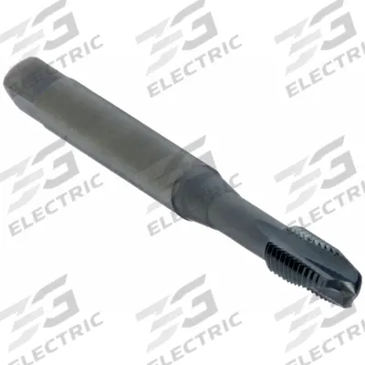 OSG Spiral Point Tap: M3x0.5 Metric, D3 / 4H-6H, 3 Flute - General Purpose Spiral-Point Taps