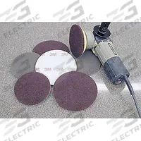 SCOTCH-BRITE Hook-and-Loop Surface Conditioning Disc: 5 in Dia, Silicon Carbide, Super Fine, 40 PK (MPN 61500153301). Key specifications — Brand: SCOTCH-BRITE; Series: CF-HA.