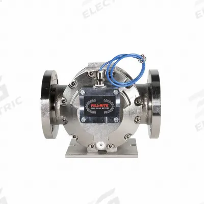 FILL-RITE Positive Displacement Flowmeter: Rotary Positive Displacement Meter, Inline - Custody Transfer Rated Oval Gear Flowmeters