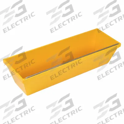 KRAFT TOOL Drywall Mud Pan: Plastic, 4 5/8 in Overall Wd, 14 in Overall Lg - Plastic Mud Pans