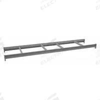 TENNSCO Bulk Storage Deck Level: 96 in x 24 in x 3 5/8 in, 14 ga Beams, 2,150 lb Load Capacity (MPN BPB-96-24). Key specifications — Frame Finish: Epoxy Coated; Frame Material: Steel; Color: Industrial Gray; Includes: (2) 24 in Beams; Brand: TENNSCO.