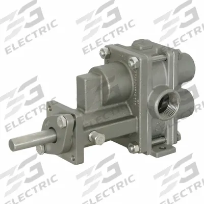 PULSAFEEDER Rotary Gear Pump Head: 316 Stainless Steel, 3/4" FNPT, 316 SS, 316 SS - C-Face Mount Gear Pump Heads