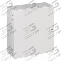 RITTAL Enclosure: Steel, 15 in x 13 in x 6 in, NEMA 4, Solid Cover, Hinged (MPN JB161406HC). Key specifications — Closure Method: 1/4-Turn Latch; Brand: RITTAL; Knockouts: Not Included.