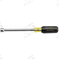 KLEIN TOOLS Hollow Round Shank Nut Driver: Straight, SAE, Without Magnetized Tip, Std, 6 in Shank Lg (MPN 646-3/16). Key specifications — attr1214485: Round; attr1214505: KLEIN TOOLS.