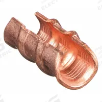 THOMAS & BETTS C-Tap Connector: 3 AWG – 1 AWG Run Size, 12 AWG – 3 AWG Tap Size, Black Code, 45 Die (MPN 54735). Key specifications — Die Code: 45; Connector Material: Copper; Brand: THOMAS & BETTS; For Conductor Material: Copper; Color Code: Black; Manufacturer Part Number: 54735.