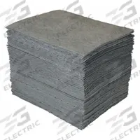 CONDOR Sorbent Pad: 35 oz Volume Absorbed Per Pad, 19 in x 15 in Pad Size (L x W), Gray, 100 PK (MPN 35ZP87). Key specifications — Brand: CONDOR; Material: Polypropylene.